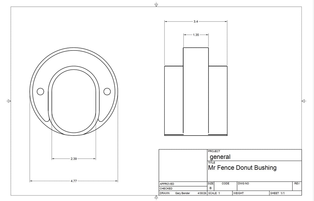 super Fence Donut pallet (1600) FREE FREIGHT