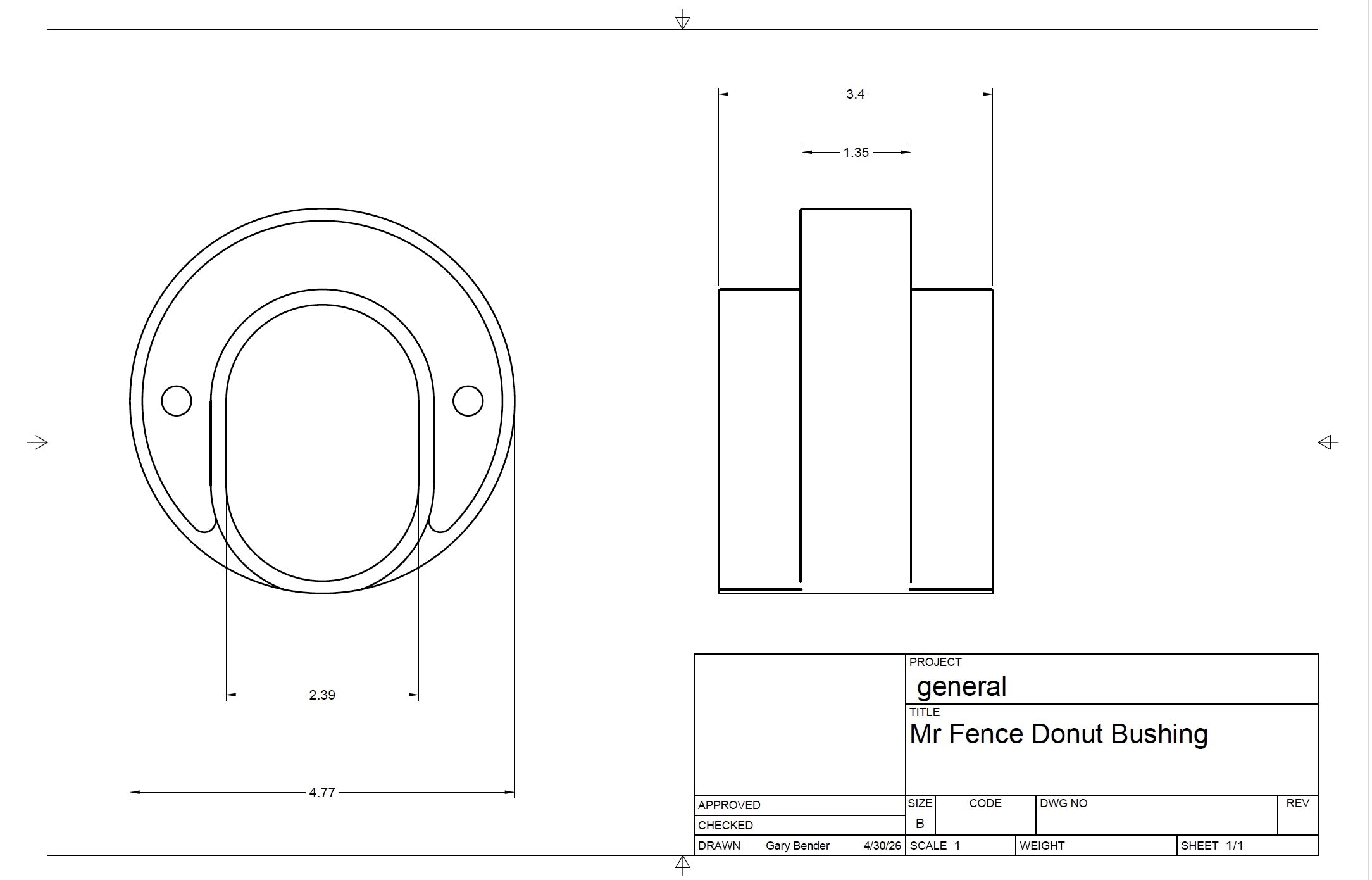 super Fence Donut pallet (1600) FREE FREIGHT