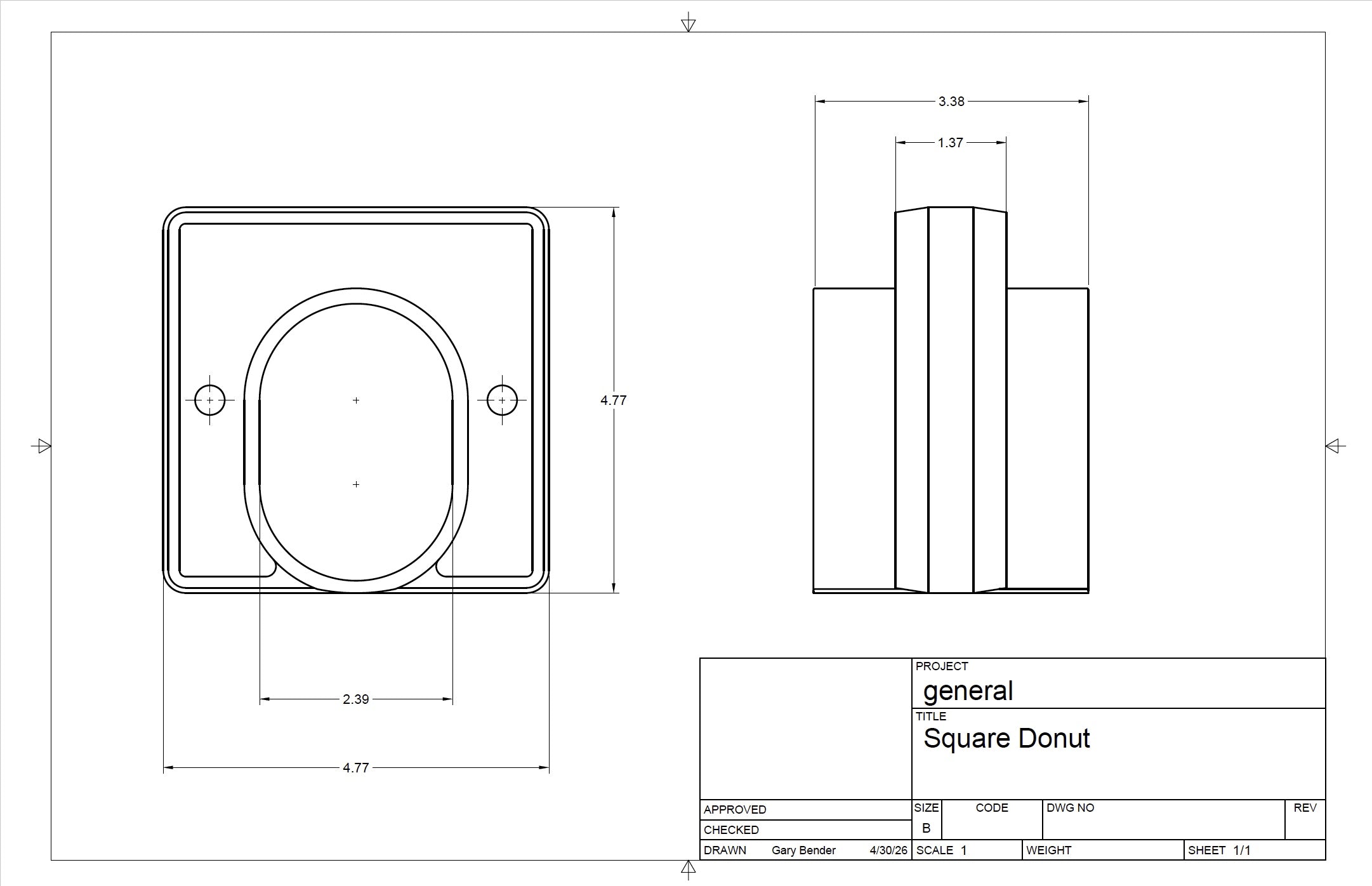 Square Fence Donut pallet (1600) FREE FREIGHT